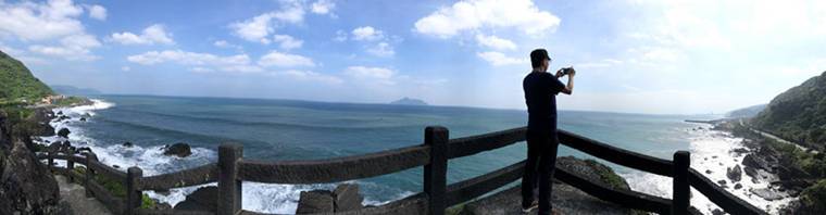 居高臨下你會欣賞到更大範圍的太平洋景觀，台灣真的很美很美