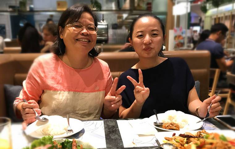旅居泰國超過20年的廖媽媽與女兒Claire經營的『樂活民宿』
