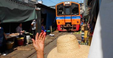 【泰國|景點】MAEKLONG鐵道市場