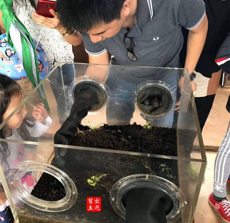 介紹土壤與蚯蚓的生態，有興趣你也可以自己抓看看蚯蚓