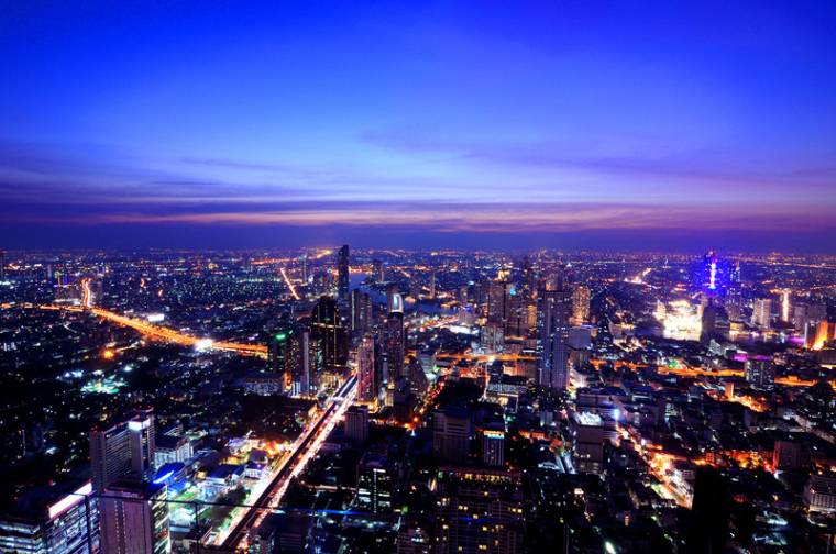 從天空看曼谷之Mahanakhon SkyWalk