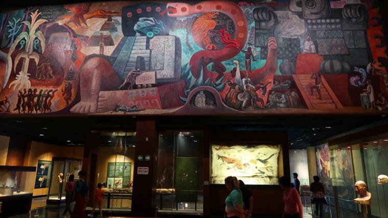 墨西哥國立人類學博物館 特奧蒂瓦坎文明