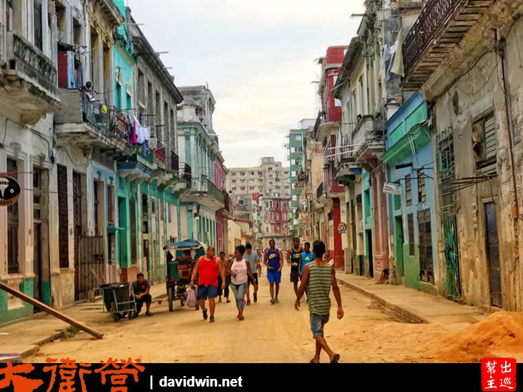 古巴哈瓦那舊城區漫步