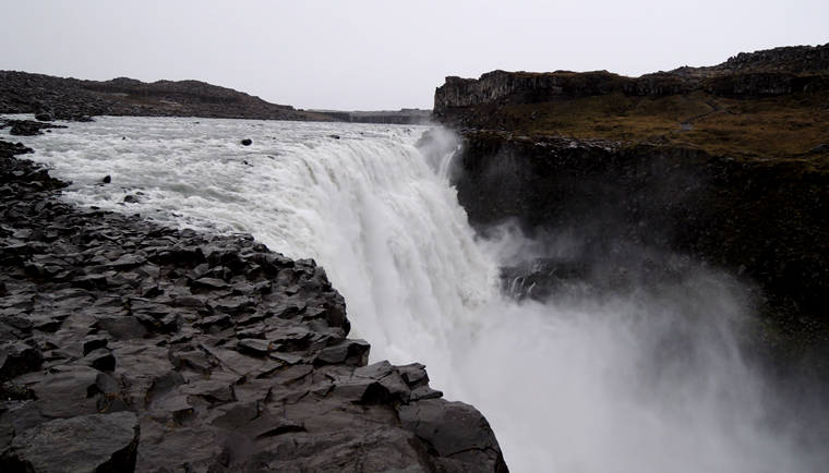 【冰島】電影《普羅米修斯》取景地：黛提瀑布 Dettifoss